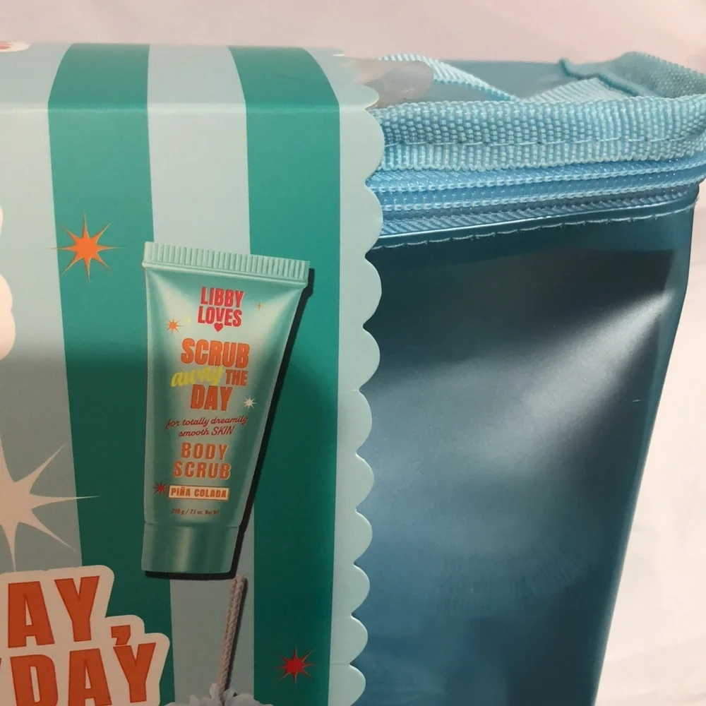 Libby Loves 5piece Spa day everyday pina colada spa kit new‎